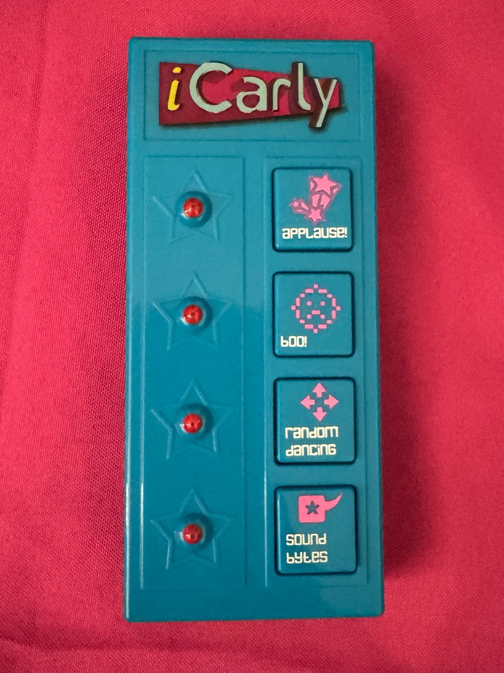 Rare Vintage 2009 iCarly Sam's Sound Effects Remote